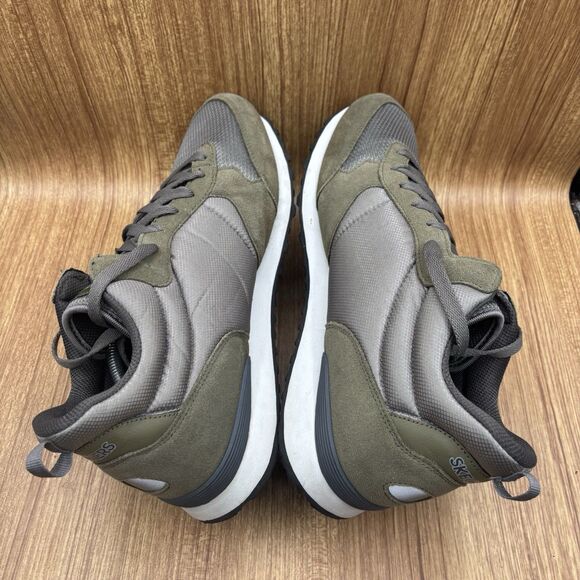 Skechers Originals Retro OG 85 Fashion Sneaker Olive/Gray Men’s Size 14 - Picture 5 of 8